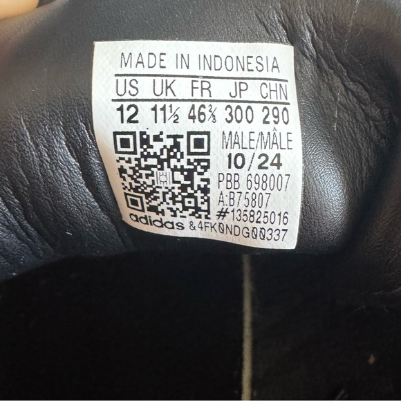 Adidas Samba OG Shoes Core Black / Cloud White / Gum Size 12 Men - Picture 12 of 12